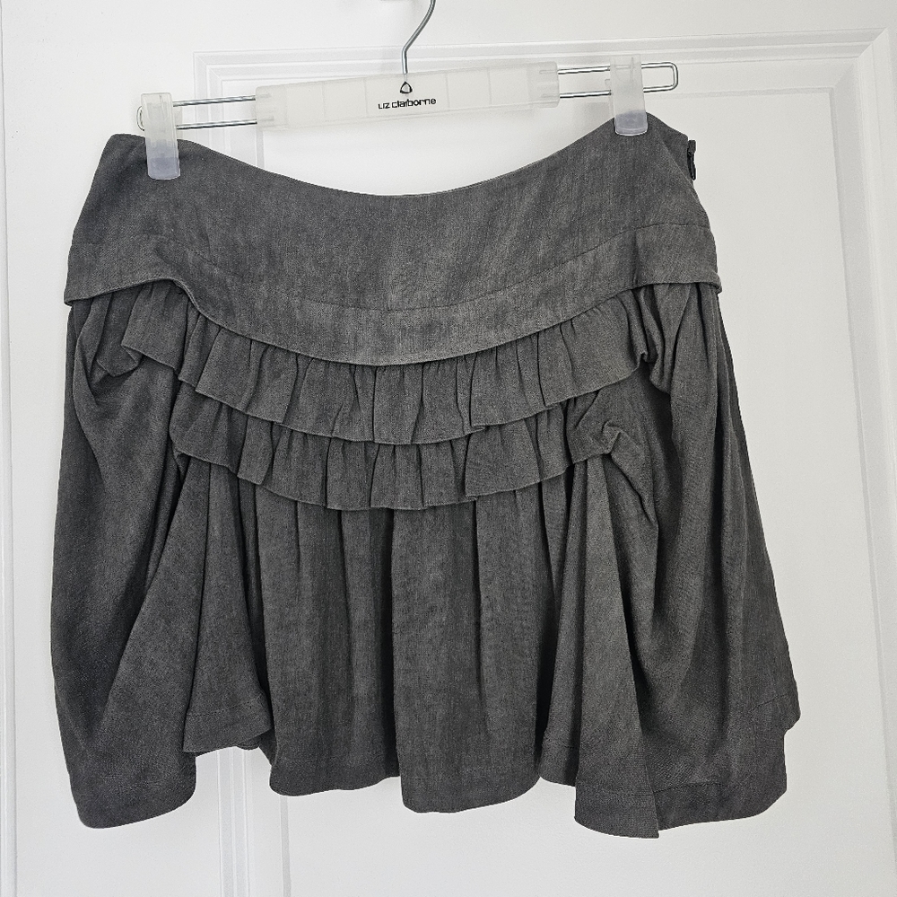 NWT Theory Pleated Mini Skirt